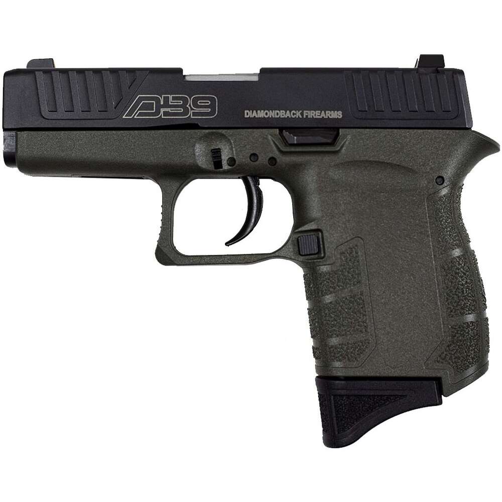 Handguns Diamondback Firearms 3.10" 9mm DIA DB0200P101  9MM           3.1 6R           ODG &bull; Model: 3.10"